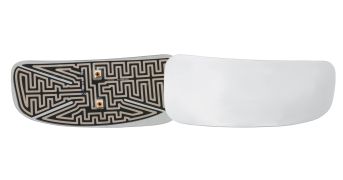 VERRE DE RÉTROVISEUR VOLKSWAGEN CRAFTER 2017-> AVEC SUPPORT / INFÉRIEUR / CHAUFFANT / CONVEXE / DROIT