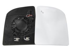 VERRE DE RÉTROVISEUR VOLKSWAGEN CRAFTER 2017-> AVEC SUPPORT / SUPÉRIEUR / CHAUFFANT / SIDE ASSIST / CONVEXE / DROIT