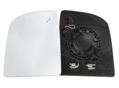 VERRE DE RÉTROVISEUR VOLKSWAGEN CRAFTER 2017-> AVEC SUPPORT / SUPÉRIEUR / CHAUFFANT / SIDE ASSIST / CONVEXE / GAUCHE