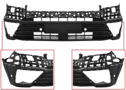 PARE-CHOCS VOLKSWAGEN CRAFTER 2017-> AVANT / INFÉRIEUR / AVEC CAPTEUR / AVEC PARK ASSIST