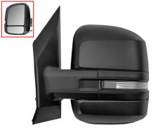RÉTROVISEUR VOLKSWAGEN CRAFTER 2017-> BRAS COURT / MANUEL / FEU CLIGNOTANT / GAUCHE