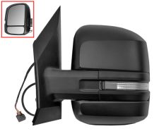 RÉTROVISEUR VOLKSWAGEN CRAFTER 2017-> BRAS COURT / ÉLÉCTRIQUE / CHAUFFANT / FEU CLIGNOTANT / GAUCHE