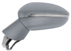 RÉTROVISEUR VOLKSWAGEN GOLF SPORTSVAN 2014-2018 BASE AVEC APPRET / ÉLÉCTRIQUE / CHAUFFANT / FEU CLIGNOTANT / AVEC APPRET / GAUCHE