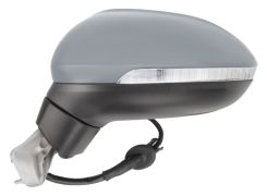 RÉTROVISEUR VOLKSWAGEN PASSAT 2019-2023 ÉLÉCTRIQUE / CHAUFFANT / FEU CLIGNOTANT / AVEC APPRET / GAUCHE