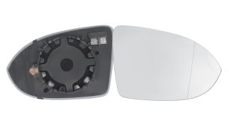 VERRE DE RÉTROVISEUR VOLKSWAGEN PASSAT 2014-2019 AVEC SUPPORT / CHAUFFANT / CONVEXE / DROIT