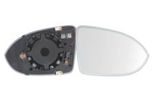 VERRE DE RÉTROVISEUR VOLKSWAGEN PASSAT 2019-2023 AVEC SUPPORT / 4 PINS / CHAUFFANT / CONVEXE / DROIT