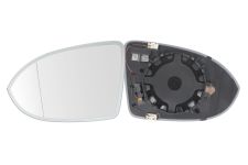 VERRE DE RÉTROVISEUR VOLKSWAGEN PASSAT 2019-2023 AVEC SUPPORT / 4 PINS / CHAUFFANT / ASPHÉRIQUE / GAUCHE