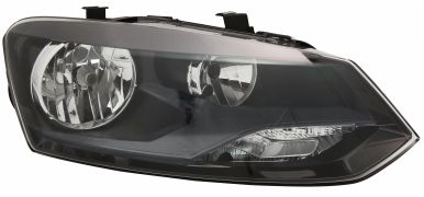 PHARE AVANT VOLKSWAGEN POLO 2014-2017 OPTIQUE DOUBLE / MODÈLE TRENDLINE / DROIT