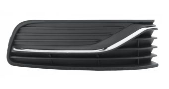GRILLE VOLKSWAGEN POLO 2014-2017 PARE-CHOCS AVANT / SANS ANTIBROUILLARD / MOULURE CHROMÉE / DROIT