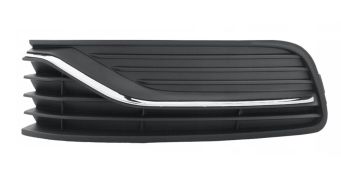 GRILLE VOLKSWAGEN POLO 2014-2017 PARE-CHOCS AVANT / SANS ANTIBROUILLARD / MOULURE CHROMÉE / GAUCHE