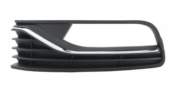 GRILLE VOLKSWAGEN POLO 2014-2017 PARE-CHOCS AVANT / AVEC ANTIBROUILLARD / MOULURE CHROMÉE / GAUCHE