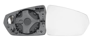 VERRE DE RÉTROVISEUR VOLKSWAGEN POLO 2017-2021 AVEC SUPPORT / CONVEXE / DROIT