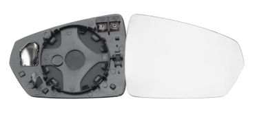 VERRE DE RÉTROVISEUR VOLKSWAGEN POLO 2017-2021 AVEC SUPPORT / CHAUFFANT / CONVEXE / DROIT