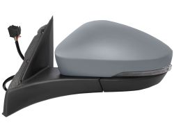 RÉTROVISEUR VOLKSWAGEN T-ROC 2017-2022 ÉLÉCTRIQUE / CHAUFFANT / FEU CLIGNOTANT / AVEC APPRET / GAUCHE