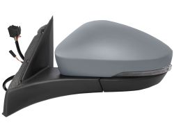 RÉTROVISEUR VOLKSWAGEN T-ROC 2017-2022 ÉLÉCTRIQUE / CHAUFFANT / FEU CLIGNOTANT / FEU DE SOL / RABATTABLE ÉLÉCTRIQUEMENT / SIDE ASSIST / AVEC APPRET / GAUCHE