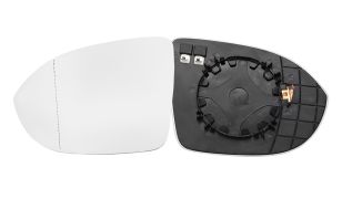 VERRE DE RÉTROVISEUR VOLKSWAGEN T-ROC 2022-> AVEC SUPPORT / CHAUFFANT / ASPHÉRIQUE / GAUCHE