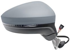 RÉTROVISEUR VOLKSWAGEN TIGUAN 2016-2020 ÉLÉCTRIQUE / CHAUFFANT / FEU CLIGNOTANT / AVEC APPRET / DROIT