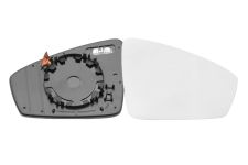 VERRE DE RÉTROVISEUR VOLKSWAGEN TIGUAN 2016-2020 AVEC SUPPORT / CHAUFFANT / CONVEXE / DROIT