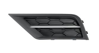 GRILLE VOLKSWAGEN TIGUAN 2016-2020 PARE-CHOCS AVANT / SUPÉRIEURE / AVEC MOULURE CHROMÉE / GAUCHE