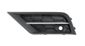 GRILLE VOLKSWAGEN TIGUAN 2016-2020 PARE-CHOCS AVANT / SUPÉRIEURE / AVEC MOULURE CHROMÉE / AVEC CAPTEUR / GAUCHE