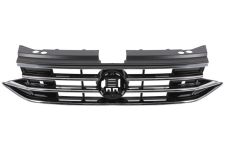 GRILLE VOLKSWAGEN TIGUAN 2020-2024 FACE AVANT / NOIRE BRILLANTE / AVEC MOULURE CHROMÉE / ALLSPACE