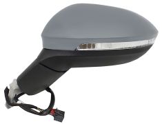 RÉTROVISEUR VOLKSWAGEN GOLF VIII 2020-> ÉLÉCTRIQUE / CHAUFFANT / FEU CLIGNOTANT / FEU DE SOL / MÉMOIRE / AVEC APPRET / GAUCHE