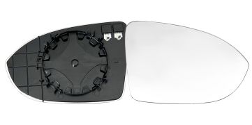 VERRE DE RÉTROVISEUR VOLKSWAGEN GOLF VIII 2020-> AVEC SUPPORT / CHAUFFANT / CONVEXE / DROIT