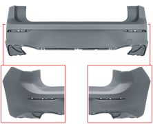 PARE-CHOCS VOLKSWAGEN GOLF VIII 2020-> ARRIÈRE / AVEC APPRET