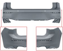 PARE-CHOCS VOLKSWAGEN GOLF VIII 2020-> ARRIÈRE / AVEC 6 CAPTEUR / AVEC PARK ASSIST / AVEC APPRET