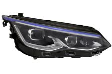 PHARE AVANT VOLKSWAGEN GOLF VIII 2020-> FULL LED / DETAIL BLEU / DROIT