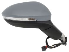 RÉTROVISEUR VOLKSWAGEN GOLF VIII 2020-> ÉLÉCTRIQUE / CHAUFFANT / FEU CLIGNOTANT / RABATTABLE ÉLÉCTRIQUEMENT / FEU DE SOL / MÉMOIRE / SIDE ASSIST / AVEC APPRET / DROIT