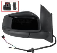 RÉTROVISEUR FORD TOURNEO CONNECT 2022-> ÉLÉCTRIQUE / CHAUFFANT / RABATTABLE ÉLÉCTRIQUEMENT / SIDE ASSIST / NOIR GLOSSY / DROIT