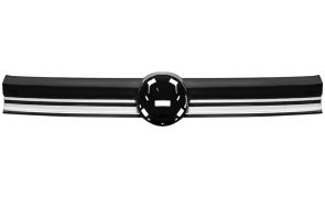 GRILLE VOLKSWAGEN CADDY 2020-> FACE AVANT / NOIRE BRILLANTE / AVEC MOULURES CHROMÉE 