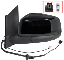 RÉTROVISEUR FORD TOURNEO CONNECT 2022-> ÉLÉCTRIQUE / CHAUFFANT / ANTENNE / NOIR GLOSSY / GAUCHE