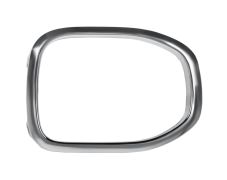 CONTOUR GRILLE VOLKSWAGEN T-CROSS 2019-> PARE-CHOCS AVANT / CHROMÉ / DROIT