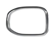 CONTOUR GRILLE VOLKSWAGEN T-CROSS 2019-> PARE-CHOCS AVANT / CHROMÉ / GAUCHE