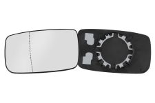 VERRE DE RÉTROVISEUR VOLVO 760 1982-1990 AVEC SUPPORT / ASPHÉRIQUE / GAUCHE