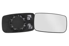 VERRE DE RÉTROVISEUR VOLVO 760 1982-1990 AVEC SUPPORT / CHAUFFANT / CONVEXE / DROIT
