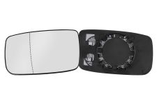 VERRE DE RÉTROVISEUR VOLVO 760 1982-1990 AVEC SUPPORT / CHAUFFANT / ASPHÉRIQUE / GAUCHE
