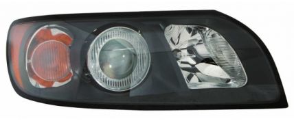 PHARE AVANT VOLVO S40 2004-2007 BASE NOIRE / DROIT