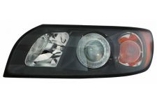 PHARE AVANT VOLVO S40 2004-2007 BASE NOIRE / GAUCHE