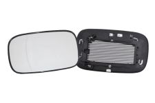 VERRE DE RÉTROVISEUR VOLVO S40 2004-2007 AVEC SUPPORT / CHAUFFANT / ASPHÉRIQUE / GAUCHE