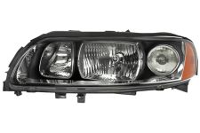 PHARE AVANT VOLVO S60 2005-2010 BASE NOIRE / AVEC MOTEUR / GAUCHE