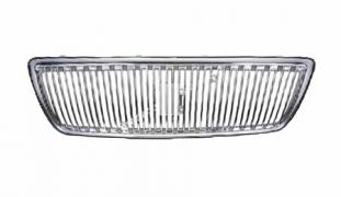 GRILLE VOLVO V70 2000-2005 FACE AVANT / CHROMÉE 