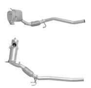 FILTRE À PARTICULES AUDI A3 1.6TDi Mot.CAYB/ CAYC (Catalyseur+FAP) FAP (2011-2012)