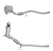 FILTRE À PARTICULES AUDI A3 2.0TDi Mot.CBBB/ CFGB (Catalyseur+FAP) FAP (2008-2012)