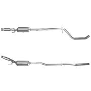 FILTRE À PARTICULES PEUGEOT 407 2.0HDi Mot.RHR (2º Catalyseur+FAP) FAP (2009-2011)