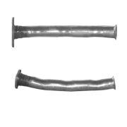 TUYAU D'ÉCHAPPEMENT PEUGEOT 206 1.1i 8v Mot.HFY/ HFZ (2º Tuyau) (1998-2001)