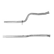 TUYAU D'ÉCHAPPEMENT PEUGEOT 106 1.0i 8v Mot.CDY/ CDZ (2º Tuyau) (36mm) (1991-2001)