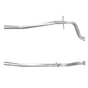 TUYAU D'ÉCHAPPEMENT PEUGEOT 406 1.9TD Mot.DHX/ DXY/ D8B (1995-1999)